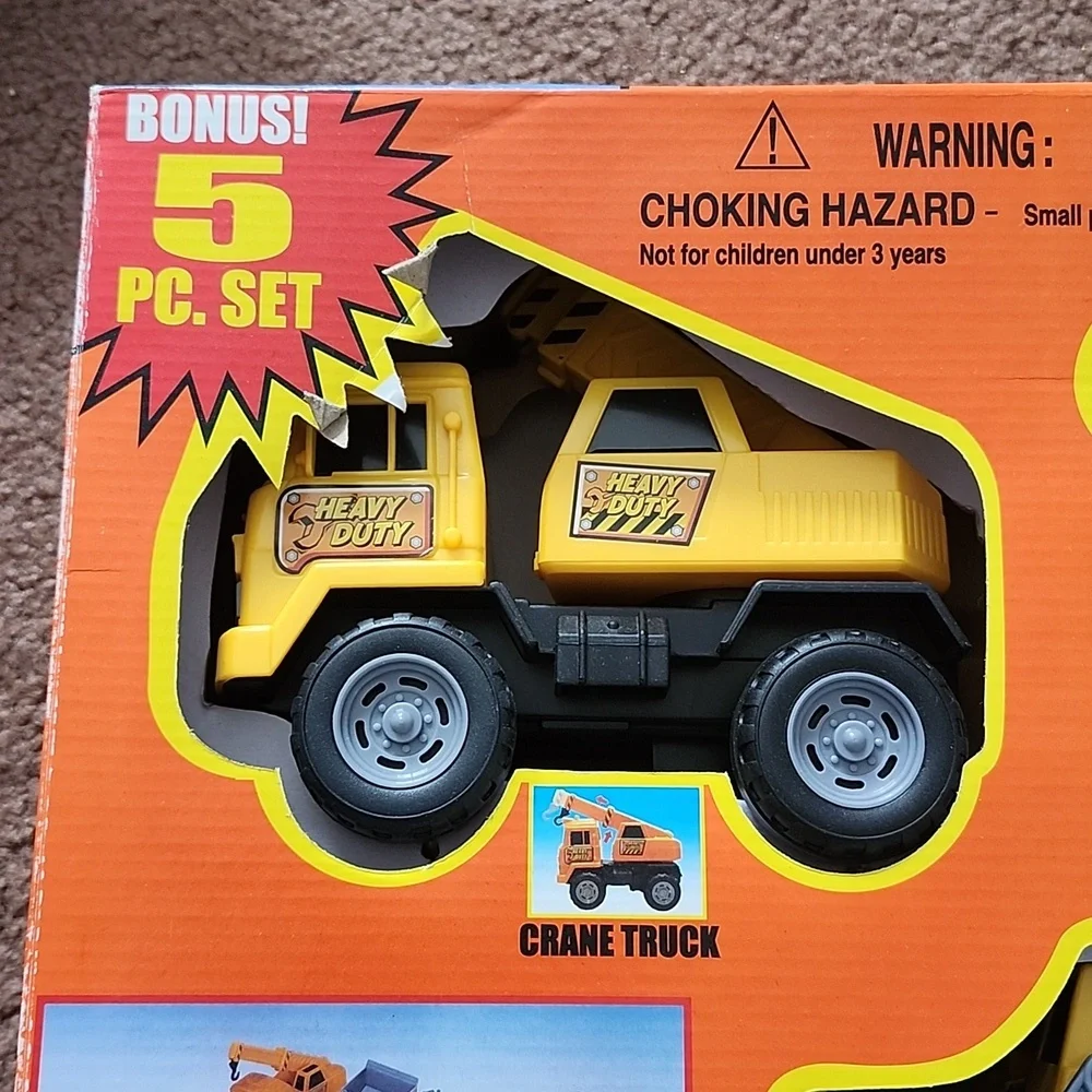 Kmart heavy duty construction friction cement mixer bulldozer dump shovel crane